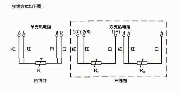 貴陽熱電阻的接線方式有兩線制、 三線制、 四線制!_行業動態_第1張_重慶西珠儀表科技有限公司 貴陽熱電阻的接線方式有兩線制、 三線制、 四線制!_http://www.dyteang.cn_行業動態_第1張